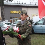Uroczystości pod pomnikiem rotm. Pileckiego w Koszalinie