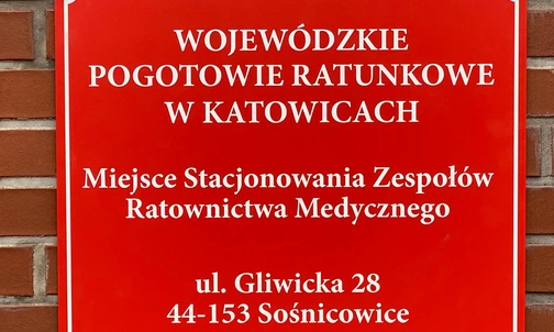 Sośnicowice. Powstało miejsce stacjonowania Wojewódzkiego Pogotowia Ratunkowego