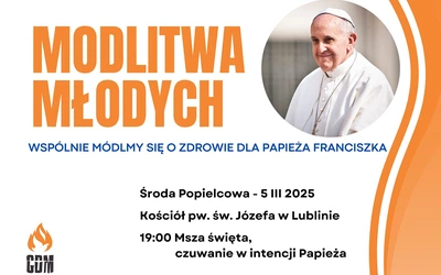 Modlitwa młodych za papieża