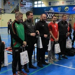 Ceremonia wręczenia medali i nagród XIX Mistrzostw Polski Księży w Piłce Nożnej Halowej