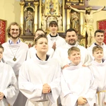 Mystków. Błogosławieństwo nowych lektorów dekanatu Nowy Sącz-Wschód