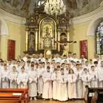 Mystków. Błogosławieństwo nowych lektorów dekanatu Nowy Sącz-Wschód
