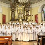Mystków. Błogosławieństwo nowych lektorów dekanatu Nowy Sącz-Wschód