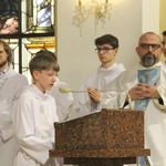 Mystków. Błogosławieństwo nowych lektorów dekanatu Nowy Sącz-Wschód