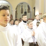 Mystków. Błogosławieństwo nowych lektorów dekanatu Nowy Sącz-Wschód