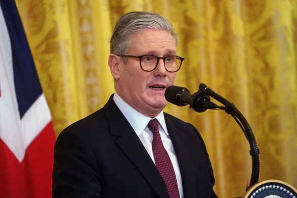 Brytyjski premier Keir Starmer