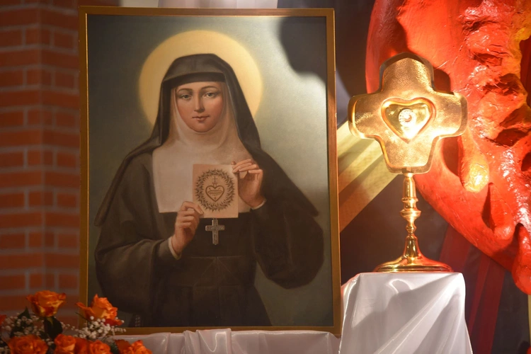 Św. Małgorzata Maria Alacoque w Brzesku