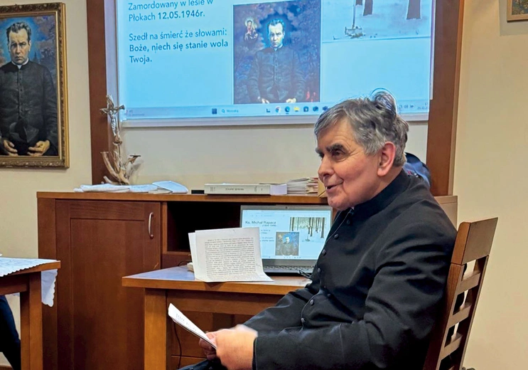 	Ks. Jan Nowak przybliżył postać kapłana męczennika członkom Akcji Katolickiej.
