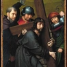 Gerard David, Chrystus dźwigający krzyż z ukrzyżowaniem, ok. 1510, Nowy Jork, Metropolitan Museum of Art