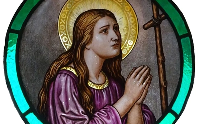 	„Św. Maria Magdalena” w﻿ kościele cmentarnym w Rudach, Emanuel Lazar, Racibórz, ok. 1904 r.