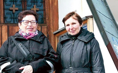 Anna Pasek i Maria Wojtowicz − pomysłodawczynie lubelskiego pielgrzymowania.