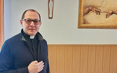 Ks. Sławomir Wiktorowicz w lutym był w swojej rodzinnej parafii.