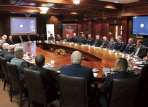 Kilkugodzinne obrady przedstawicieli służb to bezcenna wymiana myśli.