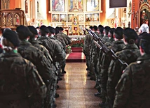 Msza św. w zielonogórskiej konkatedrze.