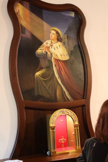 Lucień. Wprowadzenie relikwii św. Kazimierza