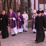 Płock. Popielec w katedrze