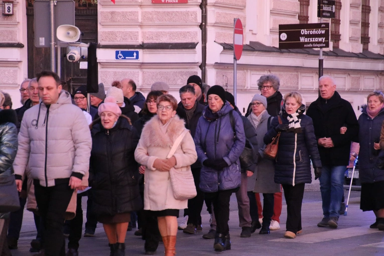 Płock. Popielec w katedrze