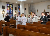 Liturgia w gdańskim seminarium z kardynałem Tagle