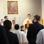 Liturgia w gdańskim seminarium z kardynałem Tagle