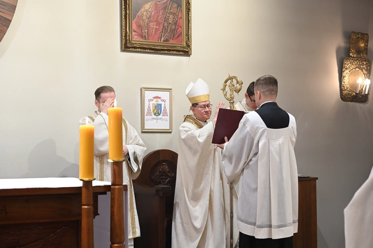 Liturgia w gdańskim seminarium z kardynałem Tagle