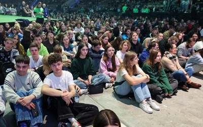 Młodzi podczas spotkania Arena Młodych