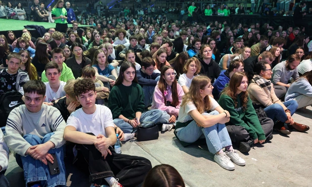 Młodzi podczas spotkania Arena Młodych