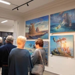 Wernisaż prac artysty Krystiana Myszora w Siemianowicach Śląskich