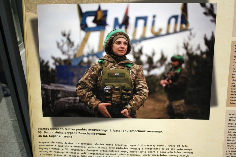 Ukraińskie kobiety na froncie w obiektywie Oxany Chornej