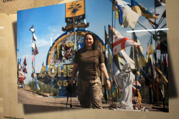 Ukraińskie kobiety na froncie w obiektywie Oxany Chornej