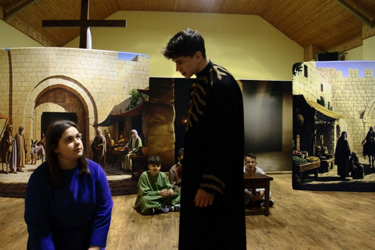 Próba misterium "Nasz Bóg jest wielki" w Bodzanowie