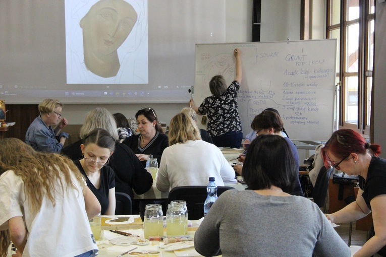 Rekolekcje z ikoną w starosądeckiej Opoce