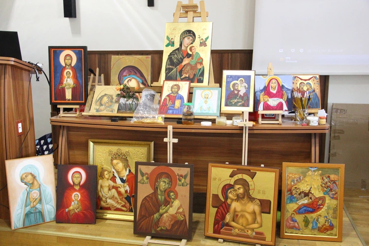 Rekolekcje z ikoną w starosądeckiej Opoce