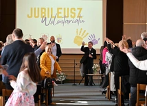 Radosne spotkanie z wolontariuszami
