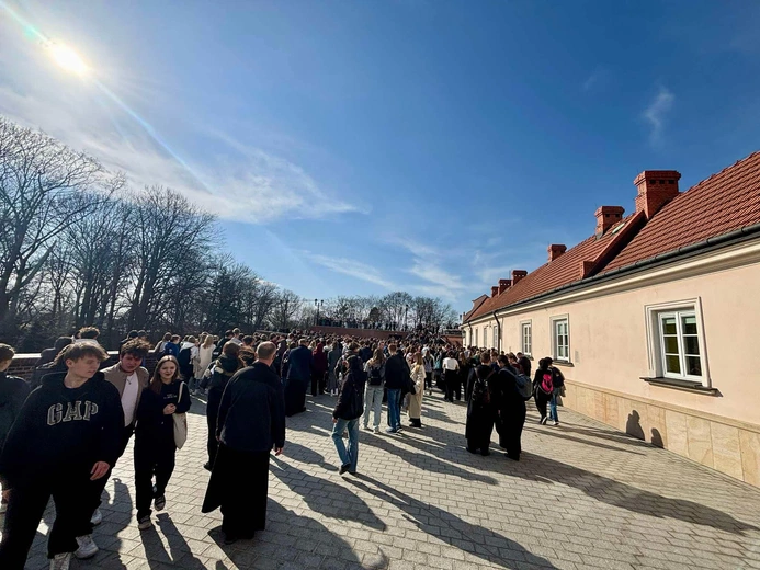Maturzyści na Jasnej Górze