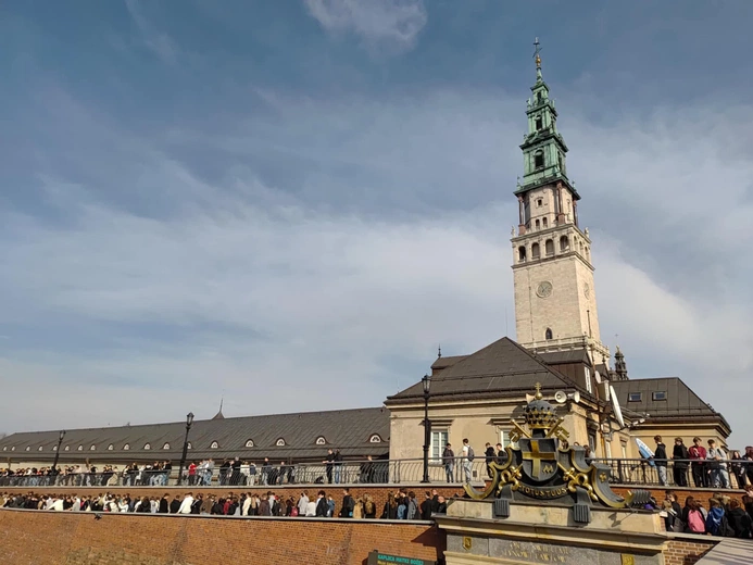 Maturzyści na Jasnej Górze