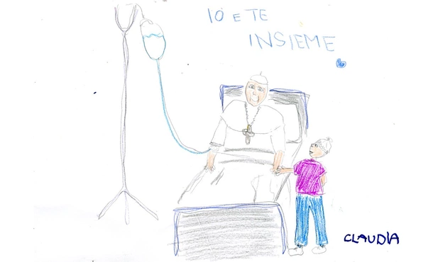 Pacjenci szpitala dziecięcego Bambino Gesù pozdrawiają papieża. „Drogi Franciszku, wracaj do zdrowia razem z nami”