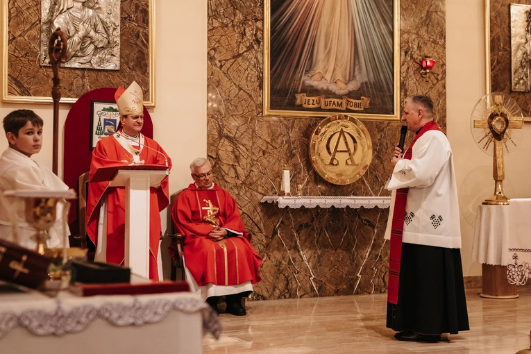 Bierzmowanie w parafii pw. Miłosierdzia Bożego w Gdańsku-Migowie