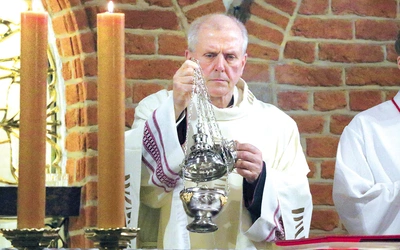 Ks. Stanisław Błaszkowski przewodniczył rocznicowej Eucharystii.