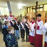 	Droga Krzyżowa dla dzieci w kościele ojców kapucynów na Poczekajce.