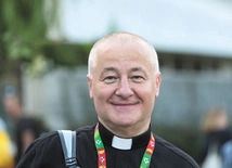 Bp Artur Ważny o św. Józefie: Józef w niebieskiej kurtce