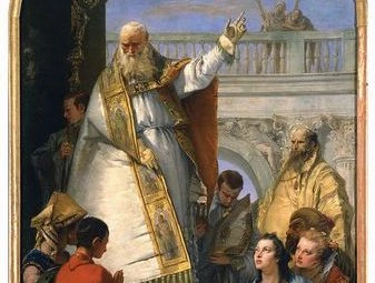 Kaznodzieja, uzdrowiciel i egzorcysta. Św. Patryk na płótnie Giovanni Battisty Tiepolo