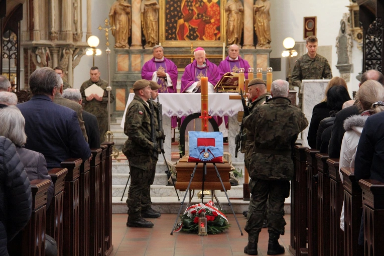 Msza św. pogrzebowa w intencji śp. prof. Stanisława Gebhardta