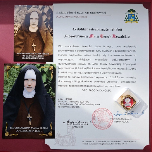 Bł. Maria Teresa Kowalska wróci do stolicy
