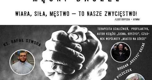 Zaproszenie na wielkopostne rekolekcje dla mężczyzn w Cieszynie.