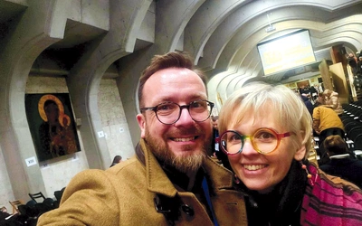 	Małżonkowie na 50. Kongregacji Ruchu Światło–Życie  na Jasnej Górze.