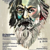 	Brahms w swoim dziele przekazał przesłanie oparte na przekonaniu, że śmierć jest „drugim skrzydłem życia”.