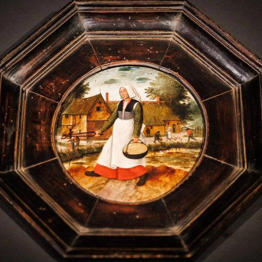 „Kobieta niosąca żar” autorstwa Pietera Brueghla Młodszego