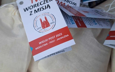 Jeden woreczek - trzy filary Wielkiego Postu