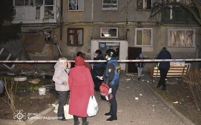 Po rosyjskim ataku w miejscowości Kropywnycki