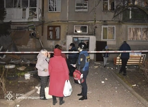 Po rosyjskim ataku w miejscowości Kropywnycki